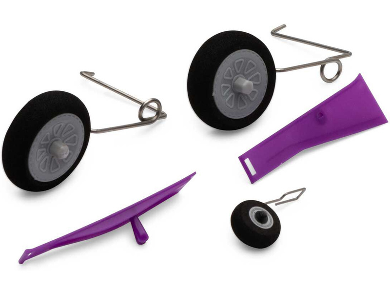 E-flite UMX P-51D Voodoo 0.44m: Podvozek