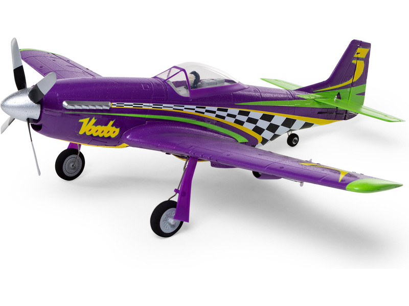E-flite P-51D Voodoo 0.44m SAFE Select BNF Basic EFLU4350