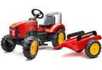 FALK - Šlapací traktor Supercharger červený