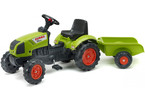 FALK - Šlapací traktor Claas Arion 410 s vlečkou