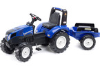 FALK - Šlapací traktor New Holland T8 s vlečkou