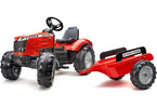 FALK - Pedal tractor Massey Ferguson S8740 with siding