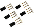 Connector RX JR Female (Gold Pins) (5pcs)