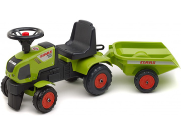 FALK - Dětské odrážedlo Baby Claas Axos s vlečkou / FA-1012B