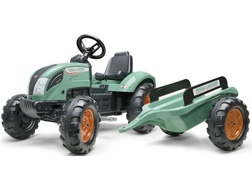 FALK - Šlapací traktor Farm Lander s vlečkou FALK - Šlapací traktor Farm Lander s vlečkou / FA-1054AB