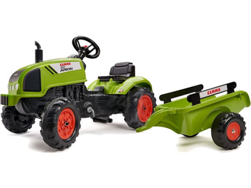FALK - Šlapací traktor Claas Arion 410 s vlečkou / FA-2041C