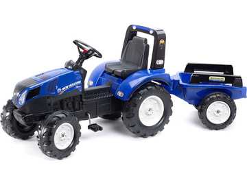 FALK - Pedal tractor New Holland T8 with siding / FA-3090B