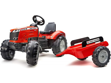 FALK - Pedal tractor Massey Ferguson S8740 with siding / FA-4010AB