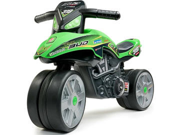 FALK - Dětské odrážedlo Moto Racing zelené / FA-502BRS