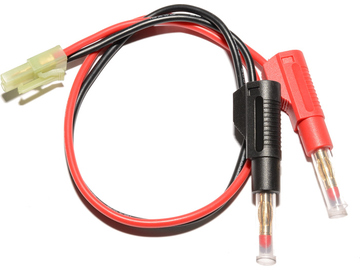 Nabíjecí kabel s banánky - Mini Tamiya přístroj Nabíjecí kabel s banánky - Mini Tamiya přístroj / FO-LGL-CLMTAM