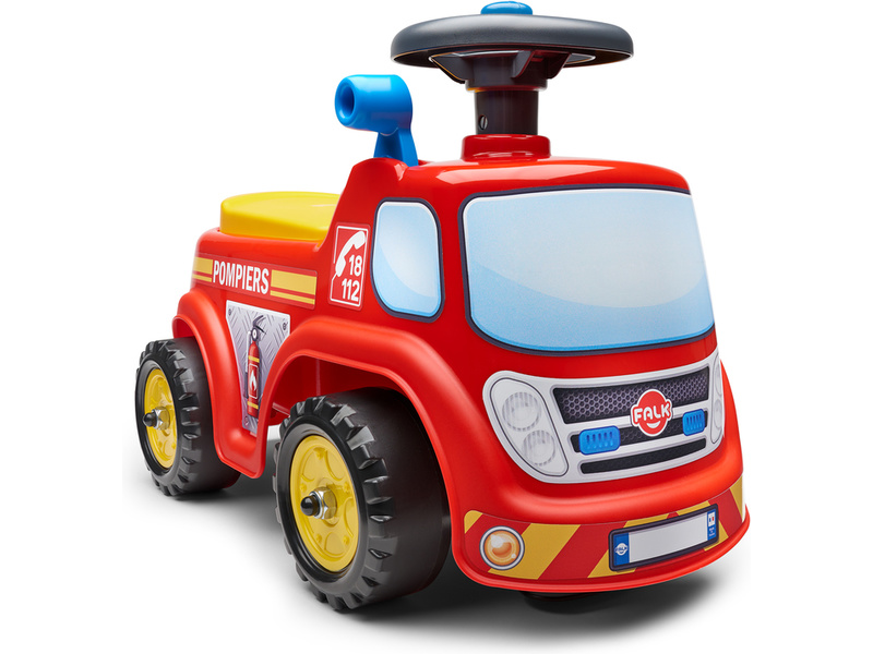 FALK - Detské odrážadlo hasičské auto FA-700