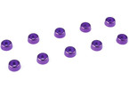 Washer for M2 Socket Head Screws OD=6mm Aluminium Purple (10)