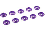 Washer for M3 Button Head Screws OD=10mm Aluminium Purple (10)