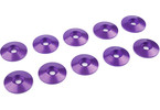 Washer for M3 Button Head Screws OD=15mm Aluminium Purple (10)