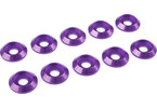 Washer for M4 Button Head Screws OD=12mm Aluminium Purple (10)