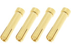 Connector Gold Plated - Conversion 4mm Female/5mm Male (4)