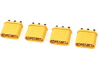 Connector Gold Plated MR-30PB w/ Cap Male (4)