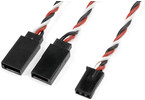 Kabel serva Y kroucený Futaba 22AWG 15cm