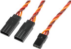 Kabel serva Y JR kroucený 22AWG 22AWG 15cm