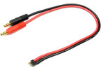 Charge Lead - Mini Deans 14AWG 30cm