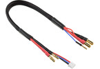 Nabíjecí kabel s 2S XH -> 4mm/2mm 30cm