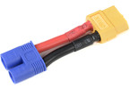 Konverzní kabel EC3 samec - XT-60 samice 12AWG