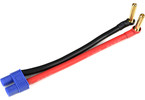 Bateriový kabel 4.0mm zlacený - EC3 samice