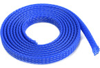 Wire Protection Sleeve Braided 6mm Blue (1m)