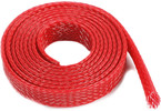 Ochranný kabelový oplet 8mm červený (1m)