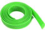 Ochranný kabelový oplet 10mm zelený (1m)