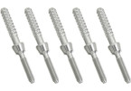 Threaded Coupler M2 for Carbon Tube 2.5mm (5)