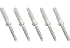 Threaded Coupler M3 for Carbon Tube 4mm (5)