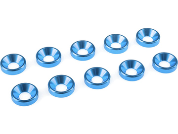 Washer for M4 Flat Head Screws OD=10mm Aluminium Blue (10) / GF-0405-044