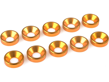 Washer for M5 Flat Head Screws OD=12mm Aluminium Gold (10) / GF-0405-050