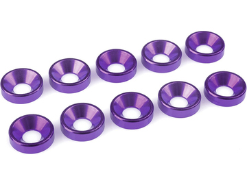 Washer for M5 Flat Head Screws OD=12mm Aluminium Purple (10) / GF-0405-052