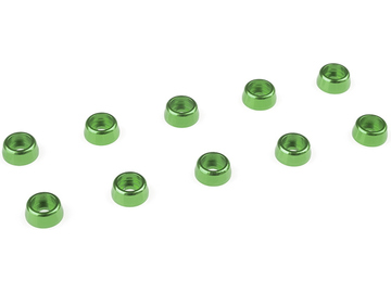 Washer for M2 Socket Head Screws OD=6mm Aluminium Green (10) / GF-0406-011