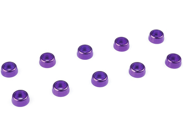 Washer for M2 Socket Head Screws OD=6mm Aluminium Purple (10) / GF-0406-012