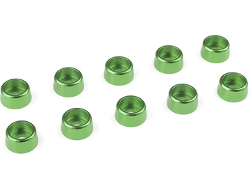 Washer for M3 Socket Head Screws OD=8mm Aluminium Green (10) / GF-0406-031