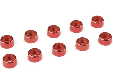 Washer for M3 Socket Head Screws OD=8mm Aluminium Red (10) / GF-0406-035