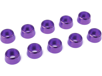 Washer for M4 Socket Head Screws OD=10mm Aluminium Purple (10) / GF-0406-042