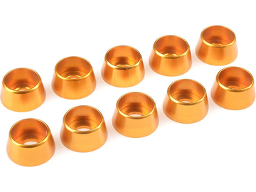 Washer for M5 Socket Head Screws OD=12mm Aluminium Gold (10) / GF-0406-050