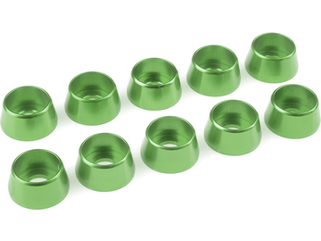 Washer for M5 Socket Head Screws OD=12mm Aluminium Green (10) / GF-0406-051