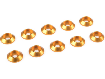 Washer for M3 Button Head Screws OD=10mm Aluminium Gold (10) / GF-0407-020