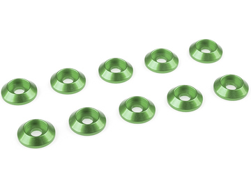 Washer for M3 Button Head Screws OD=10mm Aluminium Green (10) / GF-0407-021