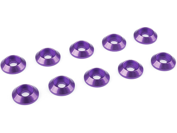 Washer for M3 Button Head Screws OD=10mm Aluminium Purple (10) / GF-0407-022