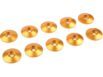 Washer for M3 Button Head Screws OD=15mm Aluminium Gold (10) / GF-0407-030