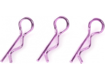Body Clips 45° Bent Medium Purple (10) / GF-0410-012