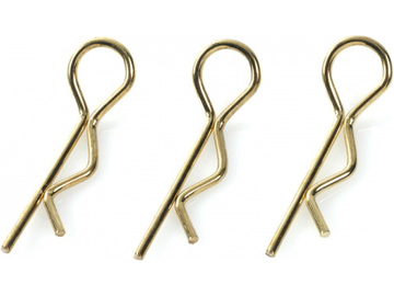 Body Clips 45° Bent Large Gold (10) / GF-0410-020
