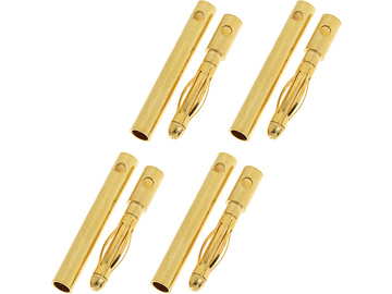 Connector Gold Plated 2.0mm (4 pairs) / GF-1000-001