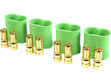 Connector Gold Plated CC 6.5mm Male (4) / GF-1024-003